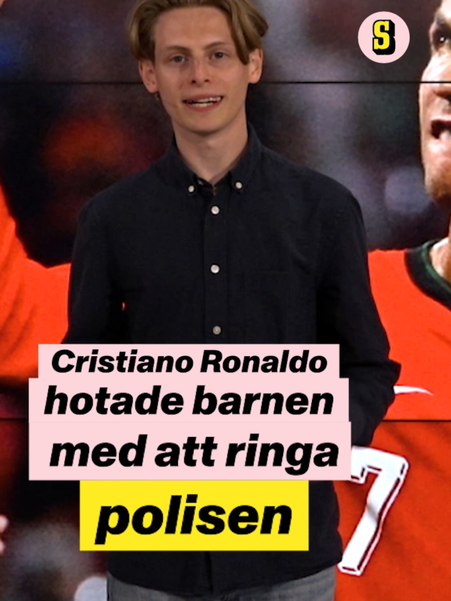 Miniatyrbild för Ronaldo hotade fansen